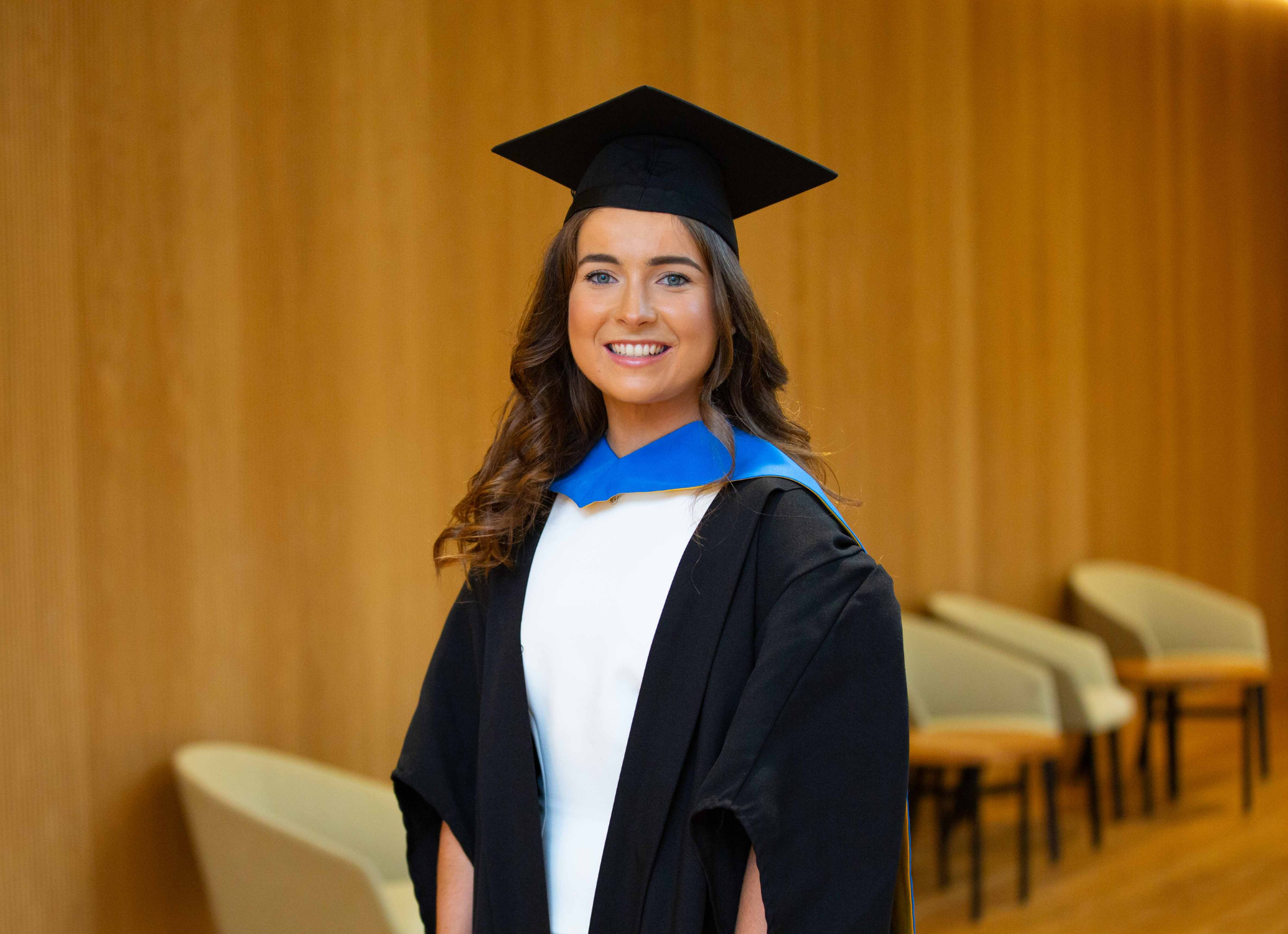 Graduation photograph of Tara Carroll.